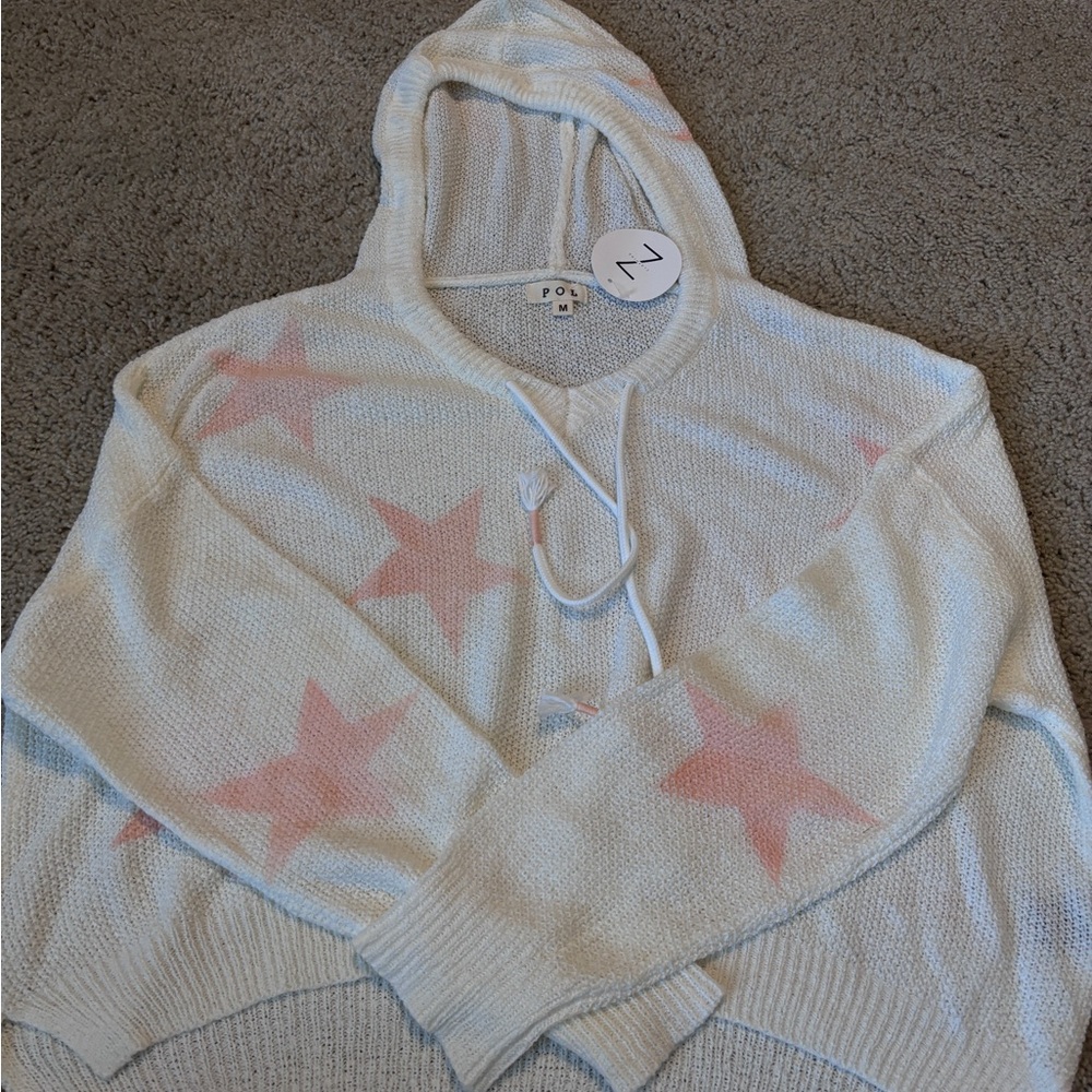 POL Cream Knit Sweater